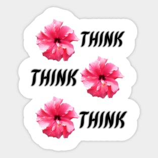 Hibiscus cluster Sticker